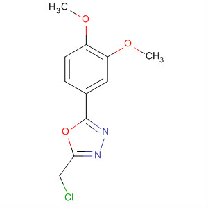 696604-74-7  1,3,4-Oxadiazole, 2-(chloromethyl)-5-(3,4-dimethoxyphenyl)-