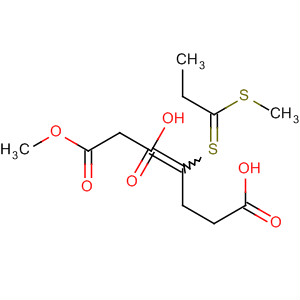 69713-02-6  Propanedioic acid, (4-carboxy-1,3-dithietan-2-ylidene)-, 1,3-dimethylester