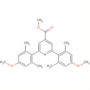 697284-18-7  4-Pyridinecarboxylic acid, 2,6-bis(4-methoxy-2,6-dimethylphenyl)-,methyl ester