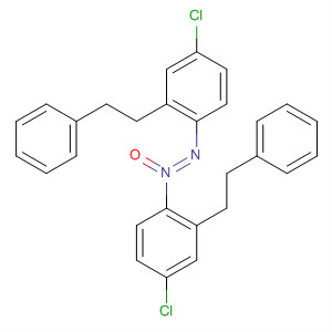 69745-32-0  Diazene, bis[4-chloro-2-(2-phenylethyl)phenyl]-, 1-oxide