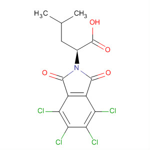 69874-72-2  2H-Isoindole-2-acetic acid,4,5,6,7-tetrachloro-1,3-dihydro-a-(2-methylpropyl)-1,3-dioxo-, (S)-