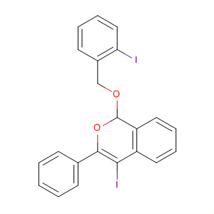 699535-98-3  1H-2-Benzopyran, 4-iodo-1-[(2-iodophenyl)methoxy]-3-phenyl-