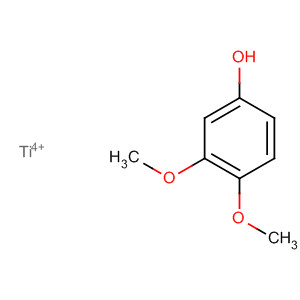 67859-11-4  Phenol, 3,4-dimethoxy-, titanium(4+) salt