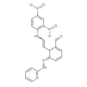 6796-90-3  Benzaldehyde, 2-[2-[(2,4-dinitrophenyl)amino]ethenyl]-,2-pyridinylhydrazone