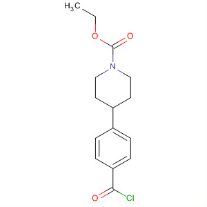 679806-70-3  1-Piperidinecarboxylic acid, 4-[4-(chlorocarbonyl)phenyl]-, ethyl ester