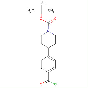 679806-74-7  1-Piperidinecarboxylic acid, 4-[4-(chlorocarbonyl)phenyl]-,1,1-dimethylethyl ester