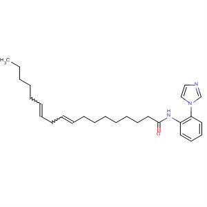 68007-64-7  9,12-Octadecadienamide, N-[2-(1H-imidazol-1-yl)phenyl]-