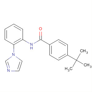 68007-84-1  Benzamide, 4-(1,1-dimethylethyl)-N-[2-(1H-imidazol-1-yl)phenyl]-