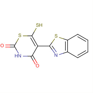 681140-12-5  2H-1,3-Thiazine-2,4(3H)-dione, 5-(2-benzothiazolyl)-6-mercapto-
