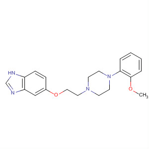 681259-63-2  1H-Benzimidazole, 5-[2-[4-(2-methoxyphenyl)-1-piperazinyl]ethoxy]-