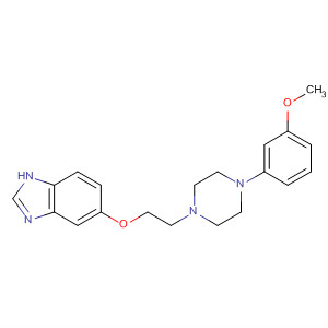 681259-65-4  1H-Benzimidazole, 5-[2-[4-(3-methoxyphenyl)-1-piperazinyl]ethoxy]-