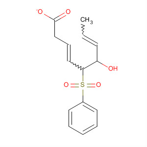 681264-03-9  1,5-Heptadien-4-ol, 3-(phenylsulfonyl)-, acetate 681264-03-9  1,5-Heptadien-4-ol, 3-(phenylsulfonyl)-, acetate
