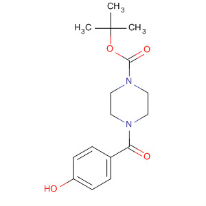 681482-86-0  1-Piperazinecarboxylic acid, 4-(4-hydroxybenzoyl)-, 1,1-dimethylethylester