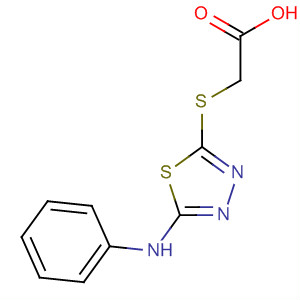 68161-34-2  Acetic acid, [[5-(phenylamino)-1,3,4-thiadiazol-2-yl]thio]-
