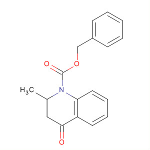 681827-50-9  1(2H)-Quinolinecarboxylic acid, 3,4-dihydro-2-methyl-4-oxo-,phenylmethyl ester 681827-50-9  1(2H)-Quinolinecarboxylic acid, 3,4-dihydro-2-methyl-4-oxo-,phenylmethyl ester