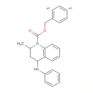 681827-52-1  1(2H)-Quinolinecarboxylic acid, 3,4-dihydro-2-methyl-4-(phenylamino)-,phenylmethyl ester, (2R,4S)-rel- 681827-52-1  1(2H)-Quinolinecarboxylic acid, 3,4-dihydro-2-methyl-4-(phenylamino)-,phenylmethyl ester, (2R,4S)-rel-