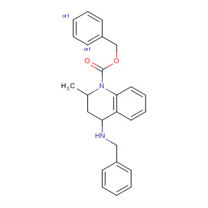681827-58-7  1(2H)-Quinolinecarboxylic acid,3,4-dihydro-2-methyl-4-[(phenylmethyl)amino]-, phenylmethyl ester,(2R,4R)-rel-