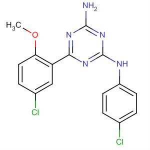 68215-87-2  1,3,5-Triazine-2,4-diamine,6-(5-chloro-2-methoxyphenyl)-N-(4-chlorophenyl)-