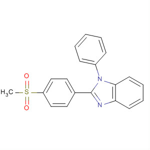 683215-04-5  1H-Benzimidazole, 2-[4-(methylsulfonyl)phenyl]-1-phenyl-