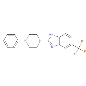683244-79-3  1H-Benzimidazole, 2-[4-(2-pyridinyl)-1-piperazinyl]-5-(trifluoromethyl)-