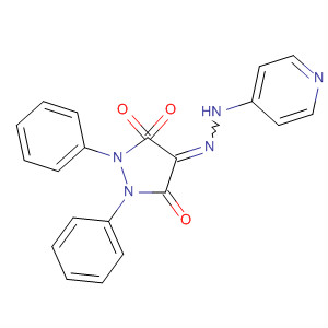 68435-78-9  Pyrazolidinetrione, diphenyl-, 4-(4-pyridinylhydrazone)