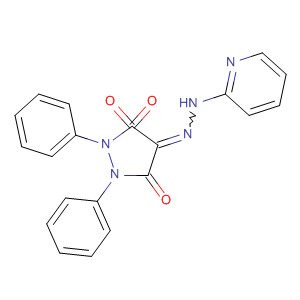 68435-79-0  Pyrazolidinetrione, diphenyl-, 4-(2-pyridinylhydrazone)