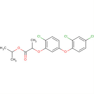 68533-59-5  Propanoic acid, 2-[2-chloro-5-(2,4-dichlorophenoxy)phenoxy]-,1-methylethyl ester