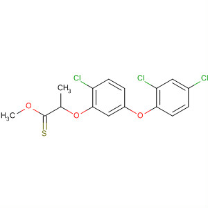 68533-60-8  Propanethioic acid, 2-[2-chloro-5-(2,4-dichlorophenoxy)phenoxy]-,S-methyl ester