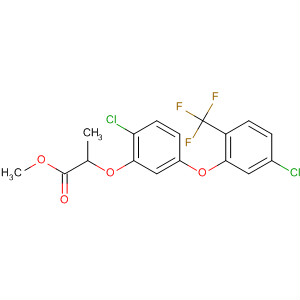 68533-63-1  Propanoic acid,2-[2-chloro-5-[5-chloro-2-(trifluoromethyl)phenoxy]phenoxy]-, methylester