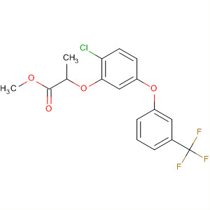 68533-64-2  Propanoic acid, 2-[2-chloro-5-[3-(trifluoromethyl)phenoxy]phenoxy]-,methyl ester