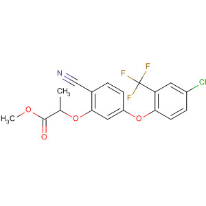 68533-69-7  Propanoic acid,2-[5-[4-chloro-2-(trifluoromethyl)phenoxy]-2-cyanophenoxy]-, methylester