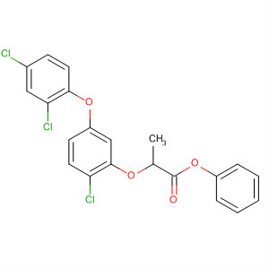 68533-76-6  Propanoic acid, 2-[2-chloro-5-(2,4-dichlorophenoxy)phenoxy]-, phenylester
