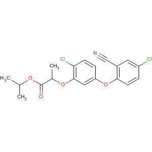68533-95-9  Propanoic acid, 2-[2-chloro-5-(4-chloro-2-cyanophenoxy)phenoxy]-,1-methylethyl ester
