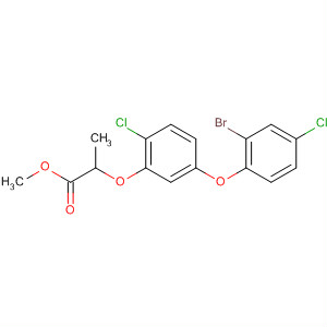 68534-22-5  Propanoic acid, 2-[5-(2-bromo-4-chlorophenoxy)-2-chlorophenoxy]-,methyl ester