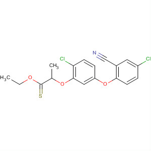 68534-26-9  Propanethioic acid, 2-[2-chloro-5-(4-chloro-2-cyanophenoxy)phenoxy]-,S-ethyl ester