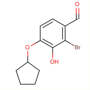 685873-89-6  Benzaldehyde, 2-bromo-4-(cyclopentyloxy)-3-hydroxy-