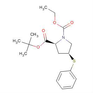 686766-49-4  1,2-Pyrrolidinedicarboxylic acid, 4-(phenylthio)-, 1-(1,1-dimethylethyl)2-ethyl ester, (2S,4S)-