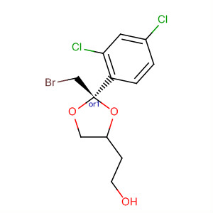 68731-96-4  1,3-Dioxolane-4-ethanol, 2-(bromomethyl)-2-(2,4-dichlorophenyl)-, cis-