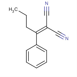 68761-08-0  Propanedinitrile, (1-phenylbutylidene)-