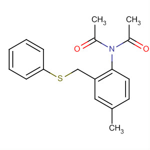 68882-80-4  Acetamide, N-acetyl-N-[4-methyl-2-[(phenylthio)methyl]phenyl]-