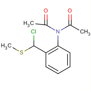 68882-91-7  Acetamide, N-acetyl-N-[2-[chloro(methylthio)methyl]phenyl]-