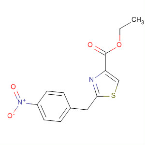 689251-24-9  4-Thiazolecarboxylic acid, 2-[(4-nitrophenyl)methyl]-, ethyl ester