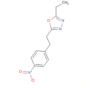 689251-31-8  1,3,4-Oxadiazole, 2-ethyl-5-[2-(4-nitrophenyl)ethyl]-