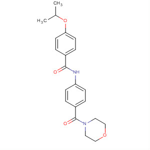 68962-82-3  Benzamide, 4-(1-methylethoxy)-N-[4-(4-morpholinylcarbonyl)phenyl]-