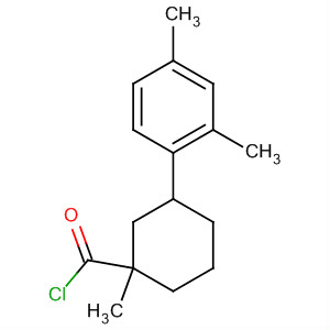 69082-24-2  Cyclohexanecarbonyl chloride, 3-(2,4-dimethylphenyl)-1-methyl-