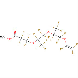 69116-70-7  Propanoic acid,2,2,3,3-tetrafluoro-3-[1,2,2-trifluoro-1-(trifluoromethyl)-2-[1,2,2-trifluoro-2-[(trifluoroethenyl)oxy]-1-(trifluoromethyl)ethoxy]ethoxy]-, methyl ester