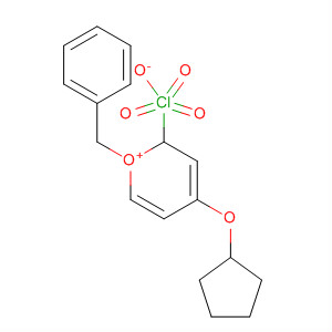 693251-36-4  1-Benzopyrylium, 4-(cyclopentyloxy)-, perchlorate