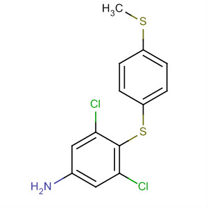 69360-58-3  Benzenamine, 3,5-dichloro-4-[[4-(methylthio)phenyl]thio]-