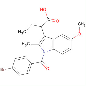 666707-00-2  1H-Indole-3-butanoic acid, 1-(4-bromobenzoyl)-5-methoxy-2-methyl-