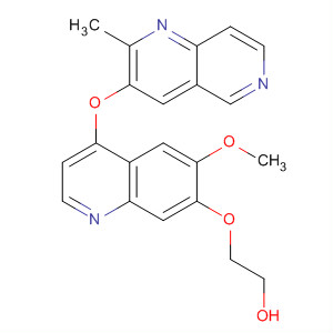 666733-74-0  Ethanol,2-[[6-methoxy-4-[(2-methyl-1,6-naphthyridin-3-yl)oxy]-7-quinolinyl]oxy]-